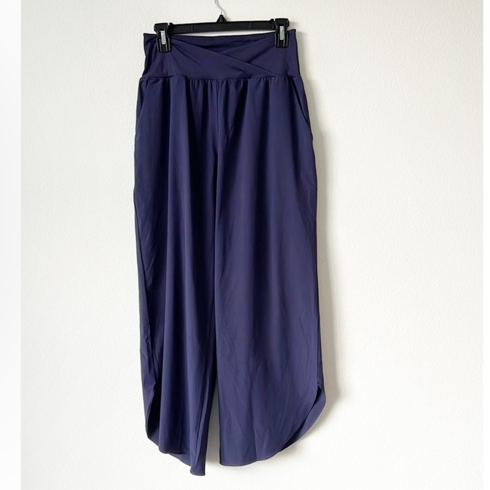 Balara Women's Navy Wide-Leg Pants - Picture 9 of 10